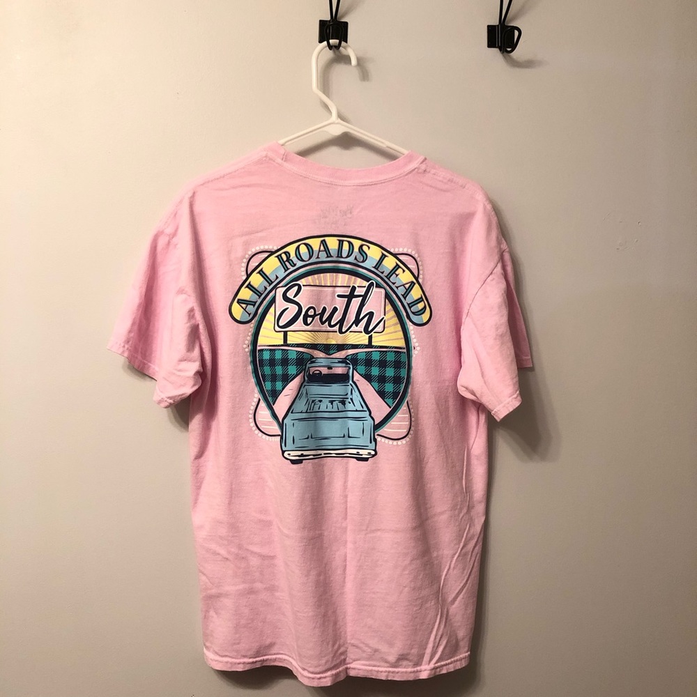 Final price 🌻Pink southern shirt